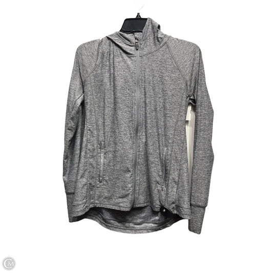 Athletic Jacket By Athleta In Grey, Size: S