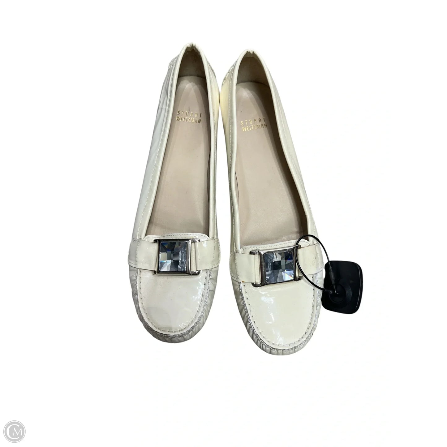 Shoes Designer By Stuart Weitzman In Cream, Size: 10