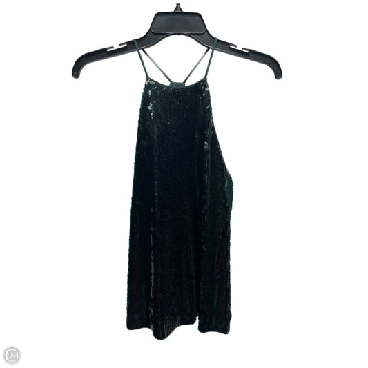 Top Sleeveless By Express In Green, Size: S