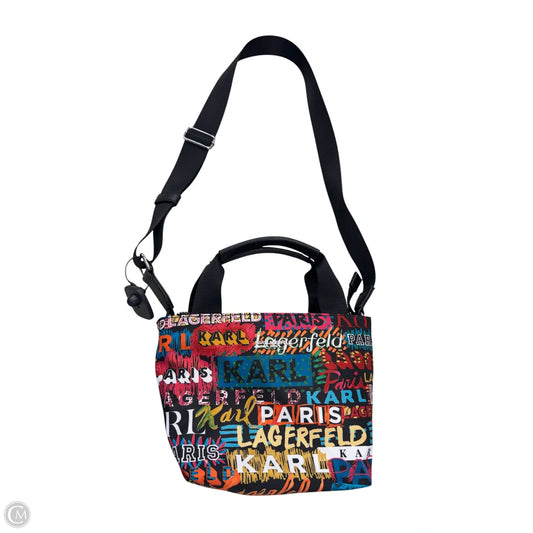 Crossbody Designer By Karl Lagerfeld, Size: Medium