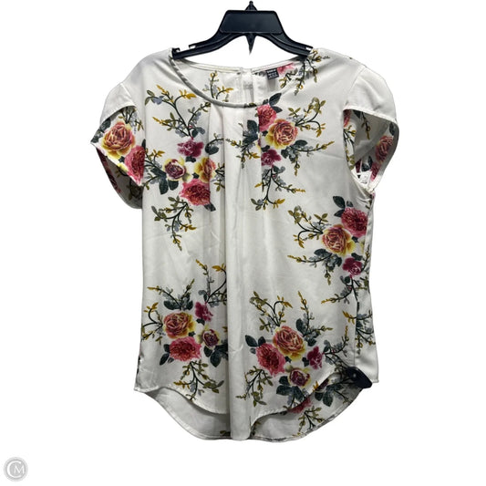 Top Short Sleeve By Shein In Green & Yellow, Size: Xl