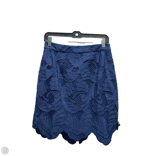 Skirt Designer By Lilly Pulitzer In Navy, Size: 4