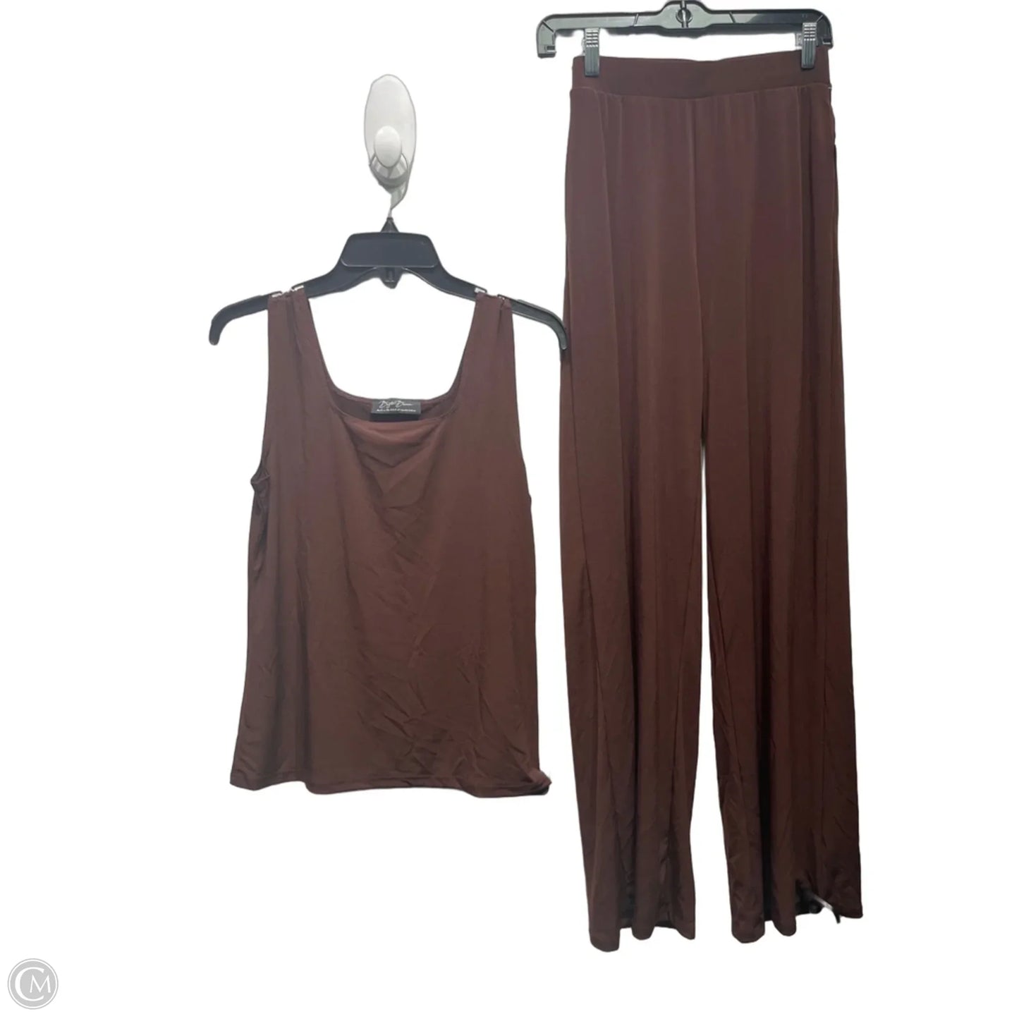 Pants Set 2pc By BRIGUTLE BRIANNA In Brown, Size: S