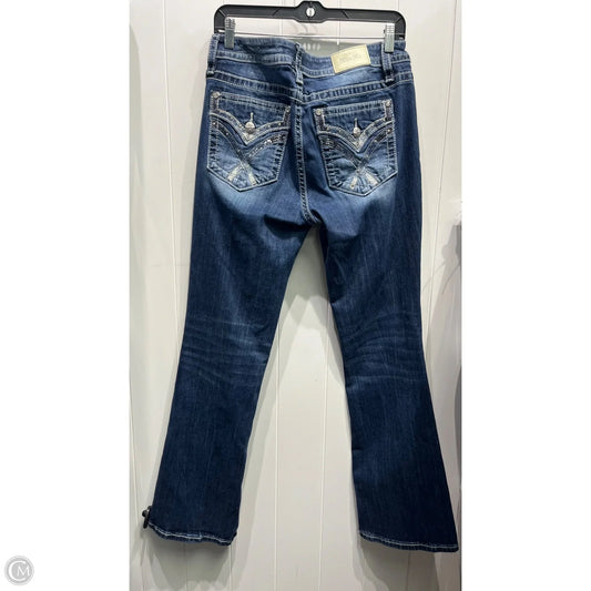 Jeans Boot Cut By Miss Me In Blue Denim, Size: 10