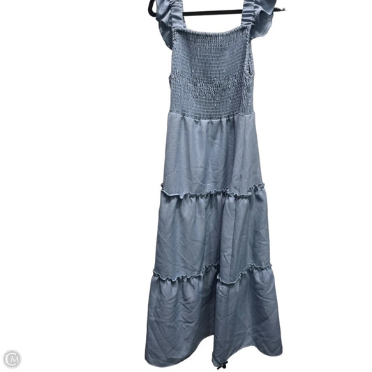 Dress Casual Maxi By Gilli In Blue, Size: Xl