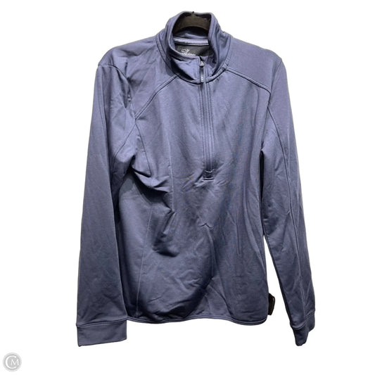 Top Long Sleeve By Vineyard Vines In Navy, Size: L