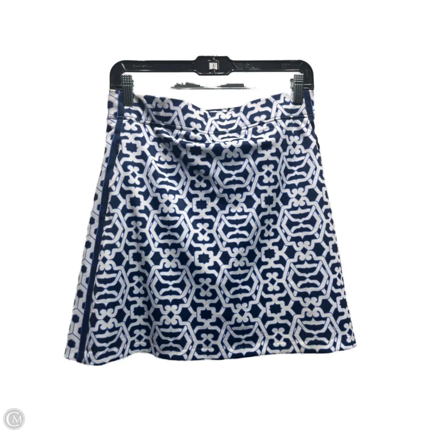 Skort By Gretchen Scott In Blue & White, Size: S