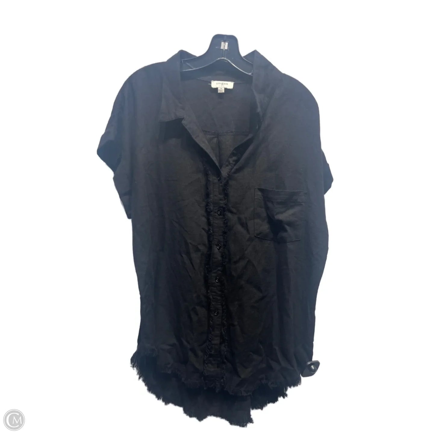 Top Short Sleeve By Umgee In Black, Size: M