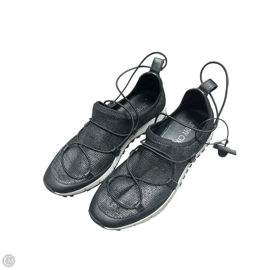 Shoes Luxury Designer By Jimmy Choo In Black, Size: 7