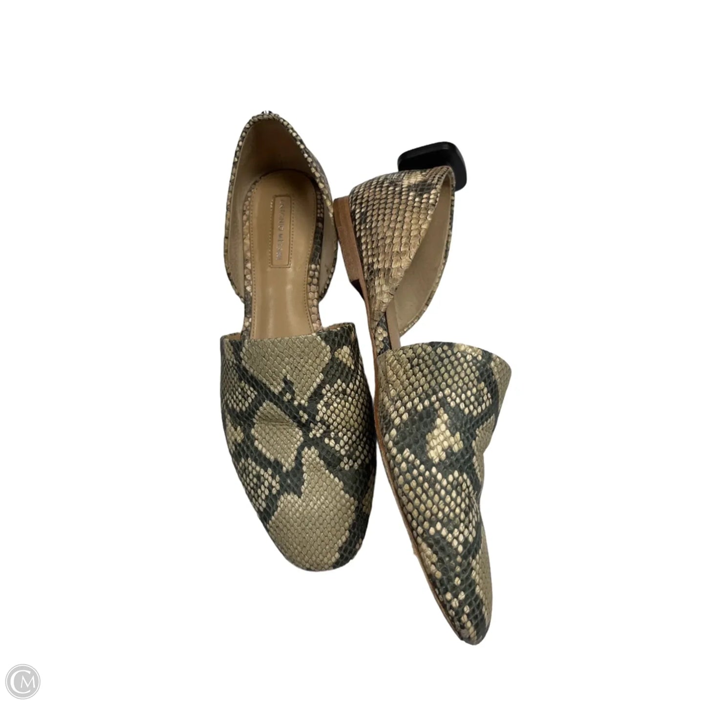Shoes Flats By Antonio Melani In Snakeskin Print, Size: 8