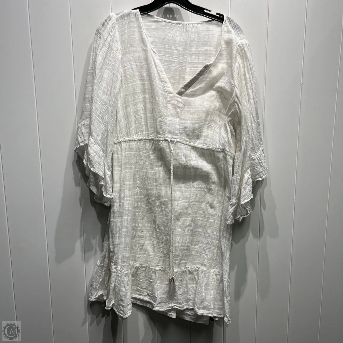 Dress Casual Midi By White House Black Market In White, Size: S