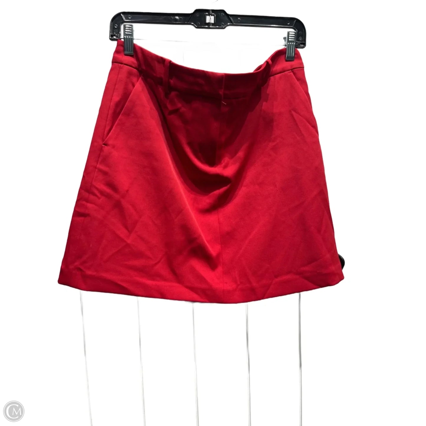 Skort Designer By Tory Burch In Red, Size: M