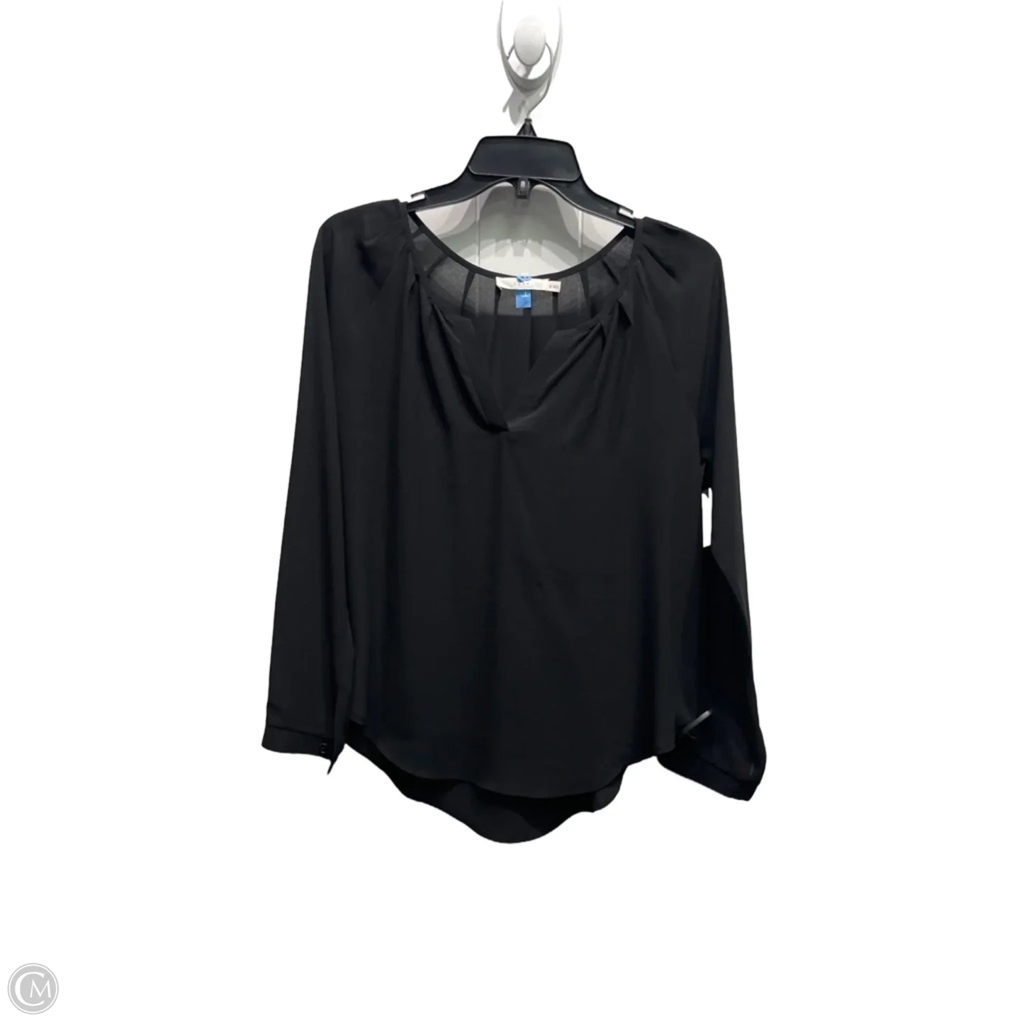 Top Long Sleeve By Lush In Black, Size: S