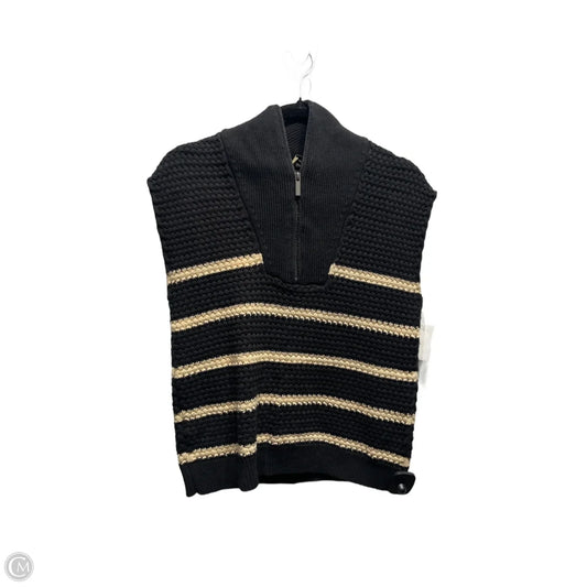 Vest Other By Elie Tahari In Black & Tan, Size: M