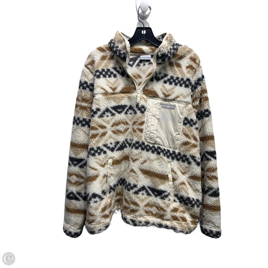 Jacket Fleece By Columbia In Tan, Size: Xl