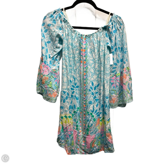 Dress Designer By Lilly Pulitzer In Blue & Pink, Size: S
