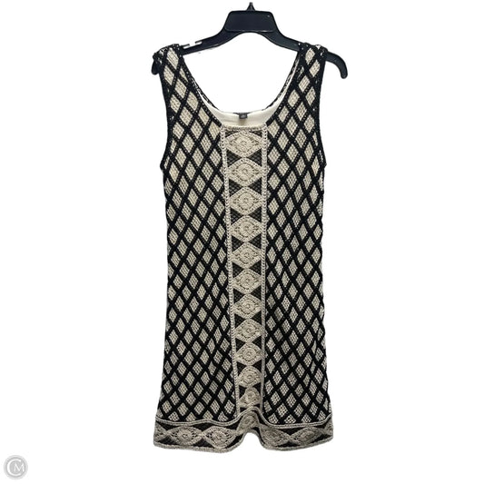 Dress Casual Short By Cache In Black & Cream, Size: M