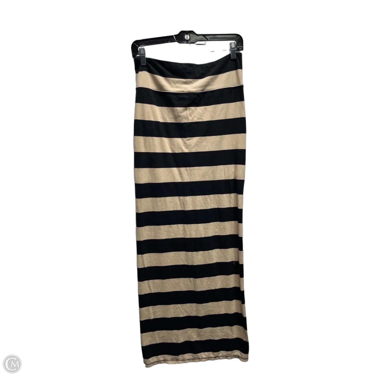 Skirt Maxi By Free People In Black & Tan, Size: S
