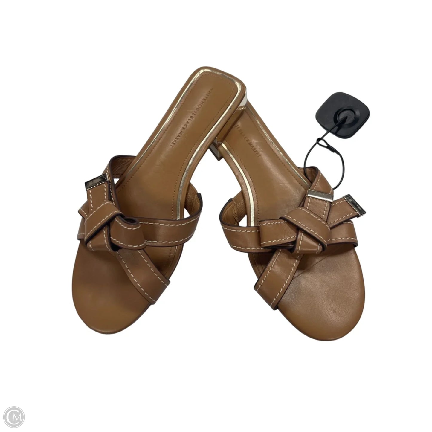 Sandals Flats By White House Black Market In Tan, Size: 8.5