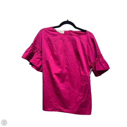 Top Short Sleeve By maison common In Pink, Size: S