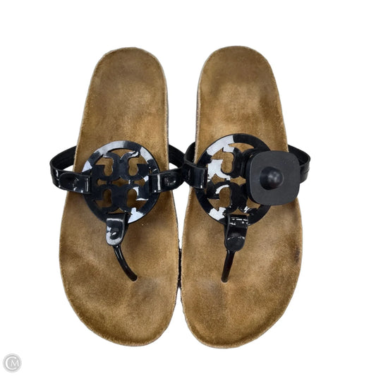 Sandals Designer By Tory Burch In Black, Size: 9