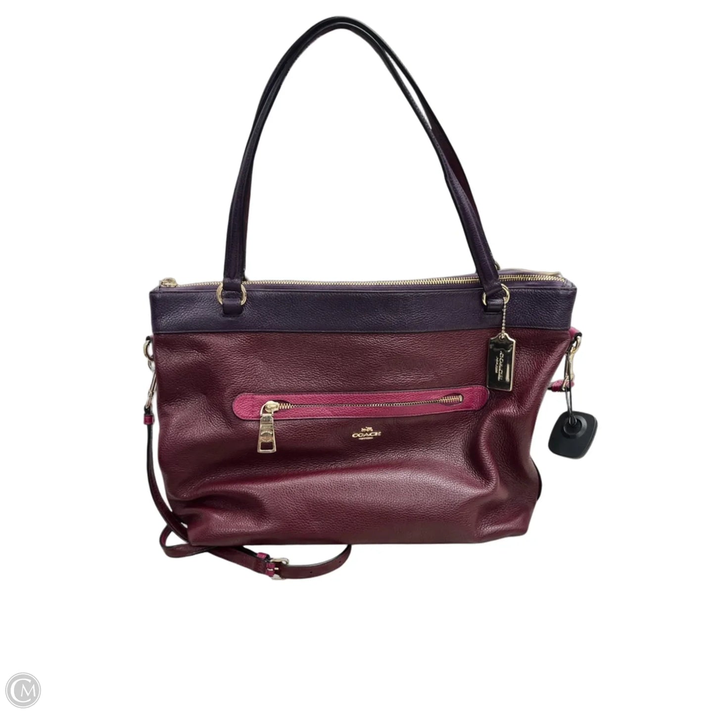 Handbag Designer By Coach, Size: Large