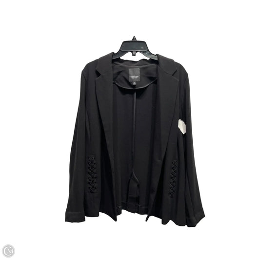 Blazer By Simply Vera In Black, Size: Xl