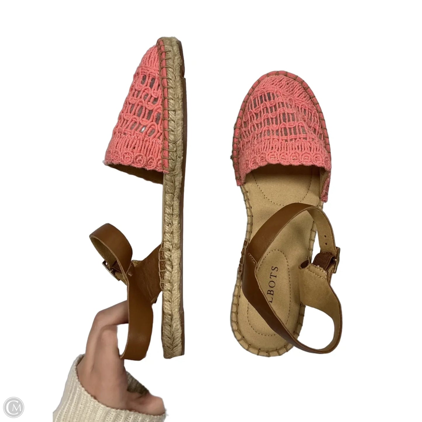 Shoes Flats By Talbots In Pink, Size: 9