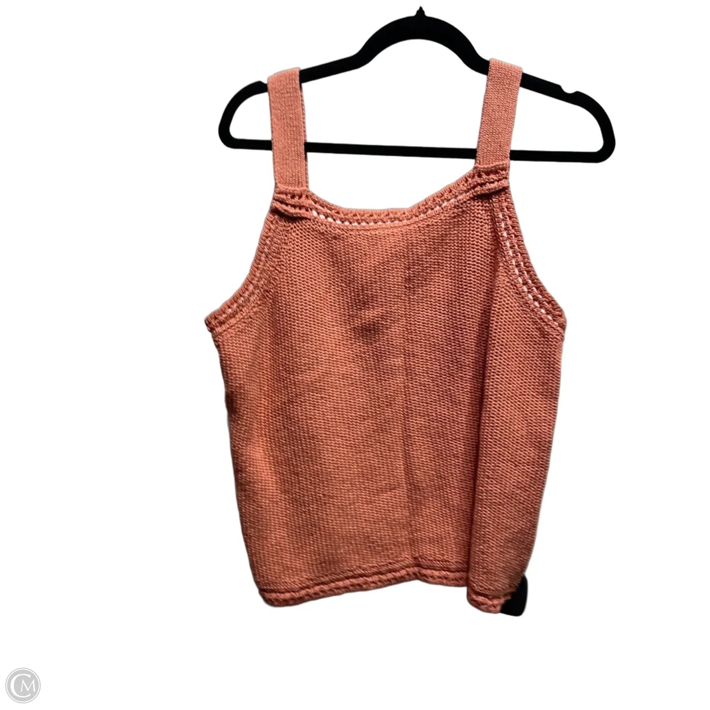 Top Sleeveless By Banana Republic In Coral, Size: L