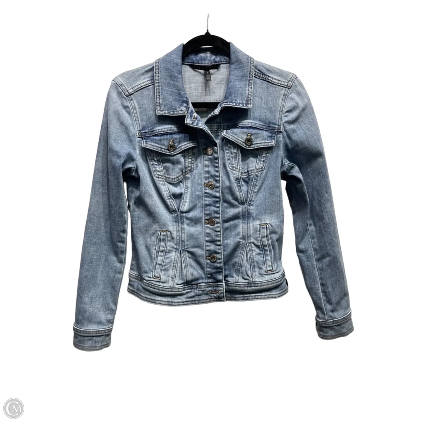 Jacket Denim By White House Black Market In Blue Denim, Size: S