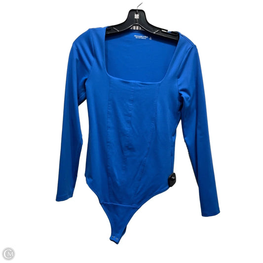 Bodysuit By Abercrombie And Fitch In Blue, Size: M