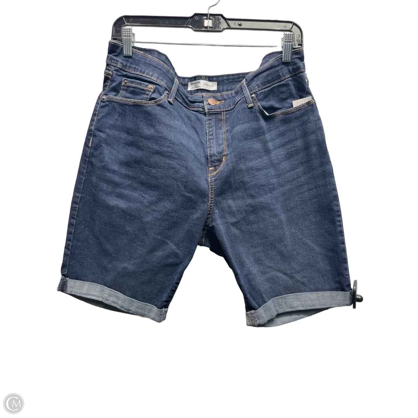 Shorts By Levis Signature In Blue Denim, Size: 14