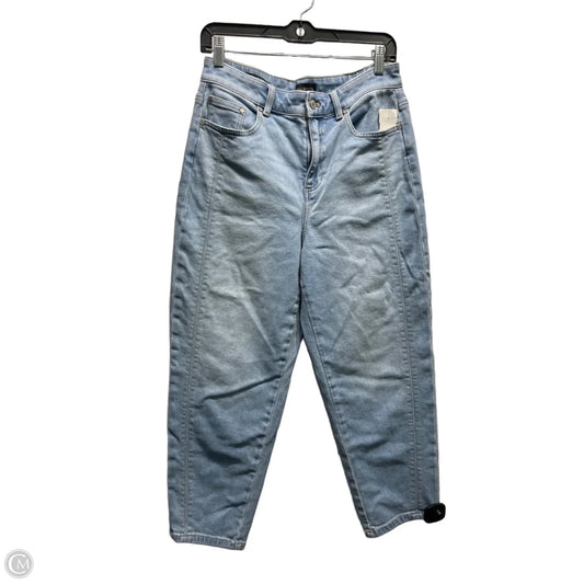 Jeans Straight By Talbots In Blue Denim, Size: 8p