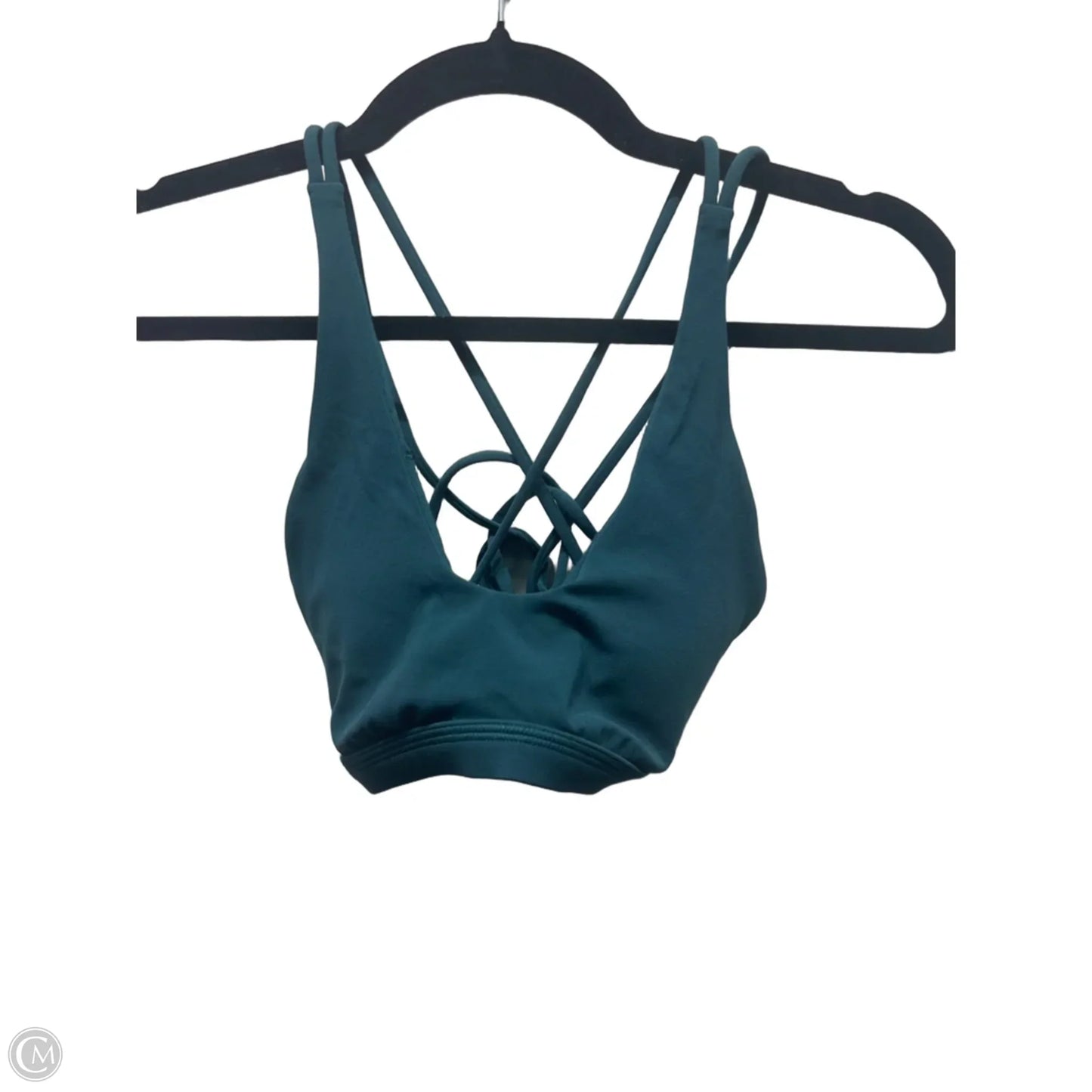 Athletic Bra By Lululemon In Green, Size: 2