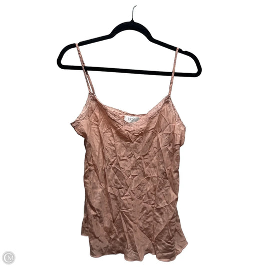 Top Sleeveless By Johnny Was In Pink, Size: L
