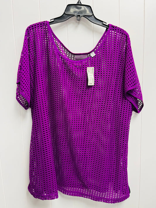 Top Short Sleeve By Avenue  Size: Xl
