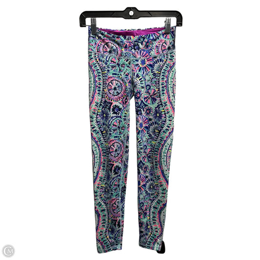 Pants Designer By Lilly Pulitzer In Blue & Green, Size: Xs