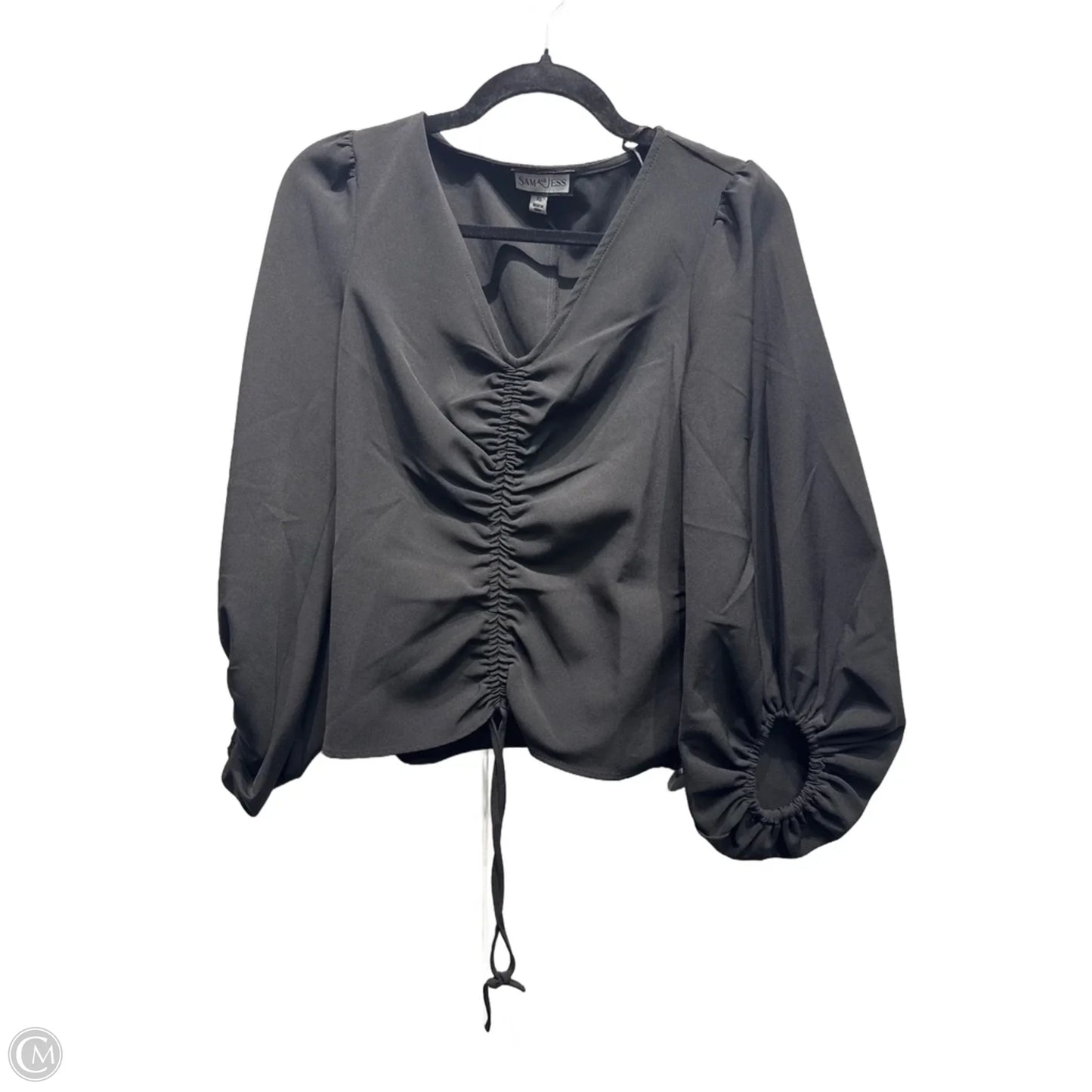Top Long Sleeve By sam an jess In Black, Size: Xs