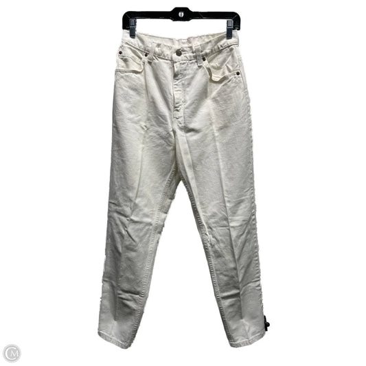 Jeans Straight By Levis In White Denim, Size: 10