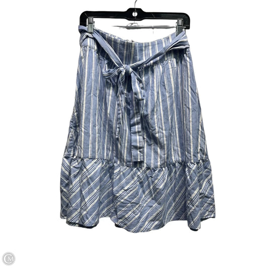 Skirt Mini & Short By J. Crew In Blue & White, Size: 2