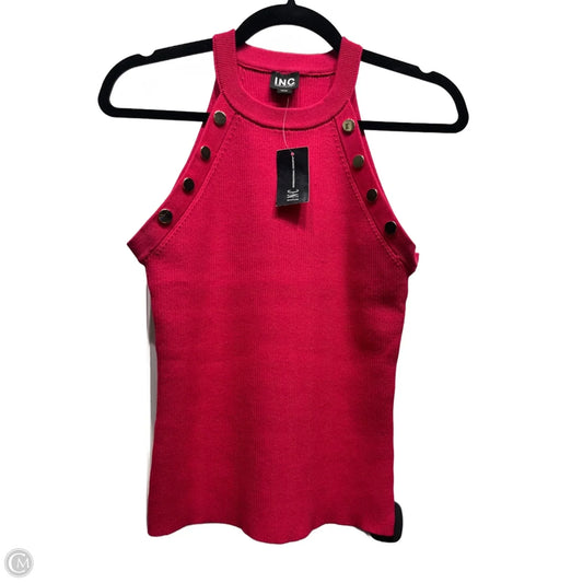 Top Sleeveless By Inc In Pink, Size: M