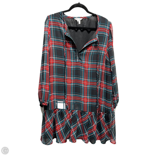 Dress Party Short By Draper James In Green & Red, Size: L