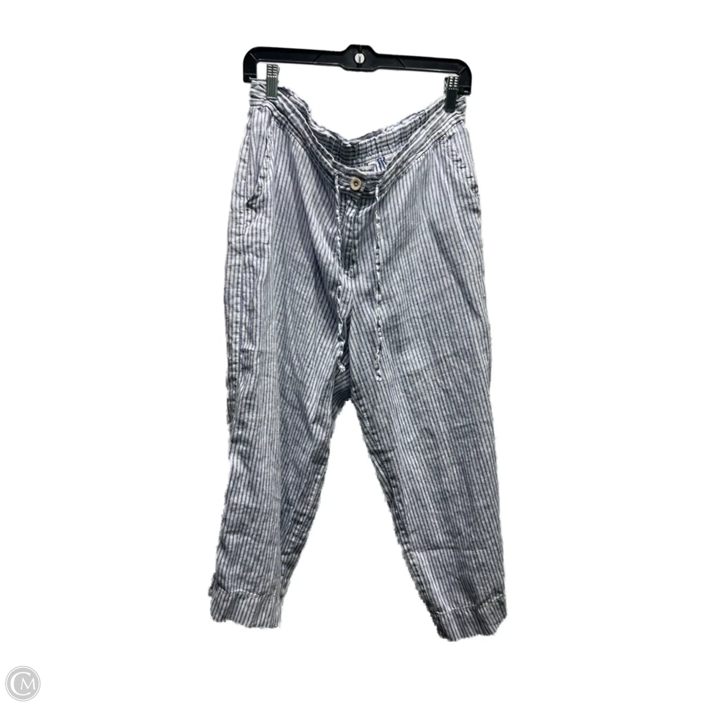 Pants Linen By Tommy Bahama In Blue & White, Size: L