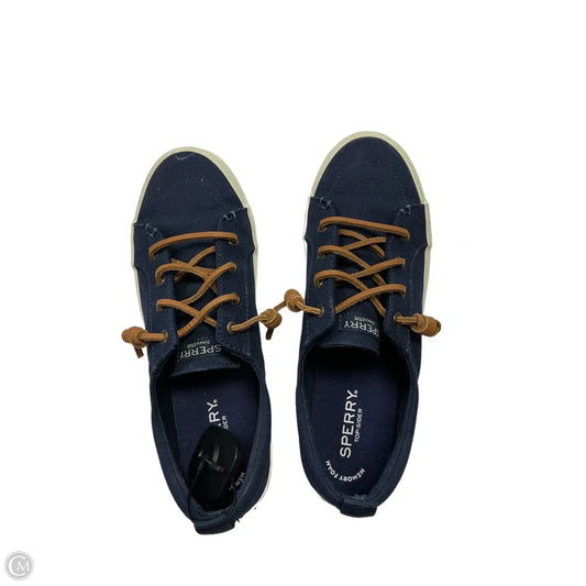 Shoes Sneakers By Sperry In Navy, Size: 8.5