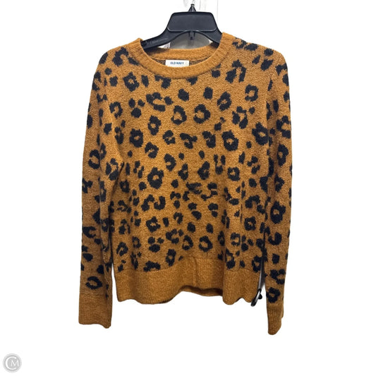 Sweater By Old Navy In Animal Print, Size: M