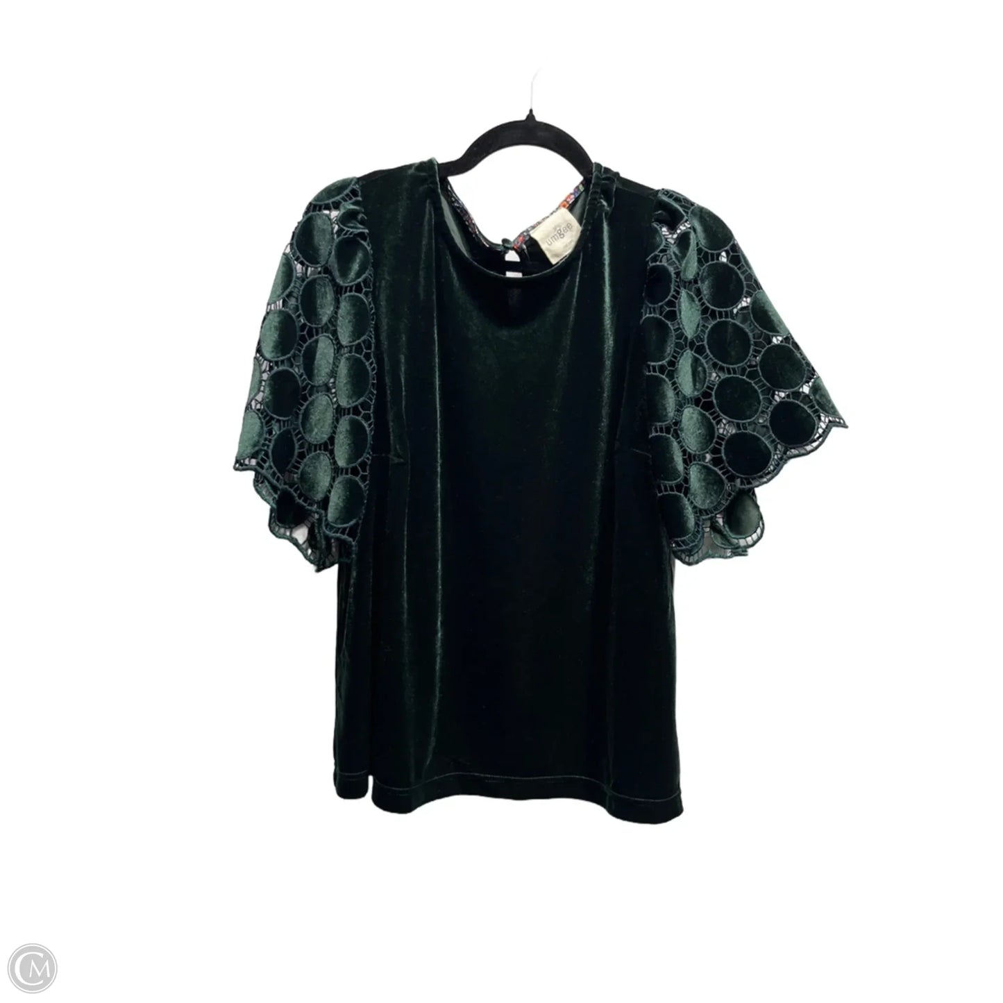 Top Short Sleeve By Umgee In Green, Size: S