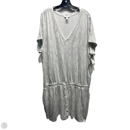 Romper By Daily Ritual In Grey, Size: Xxl