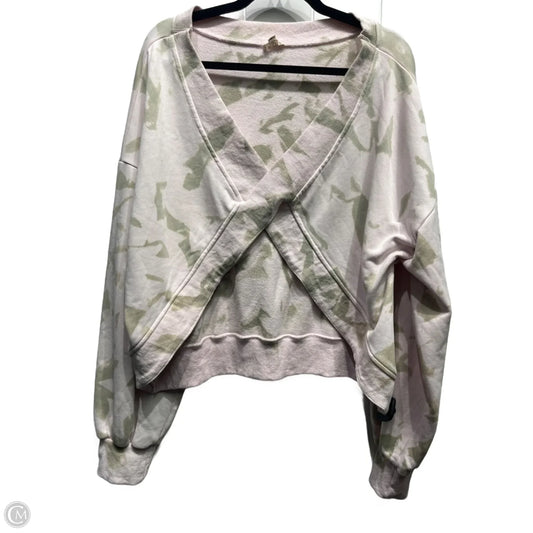 Top Long Sleeve By Pol In Pink, Size: L