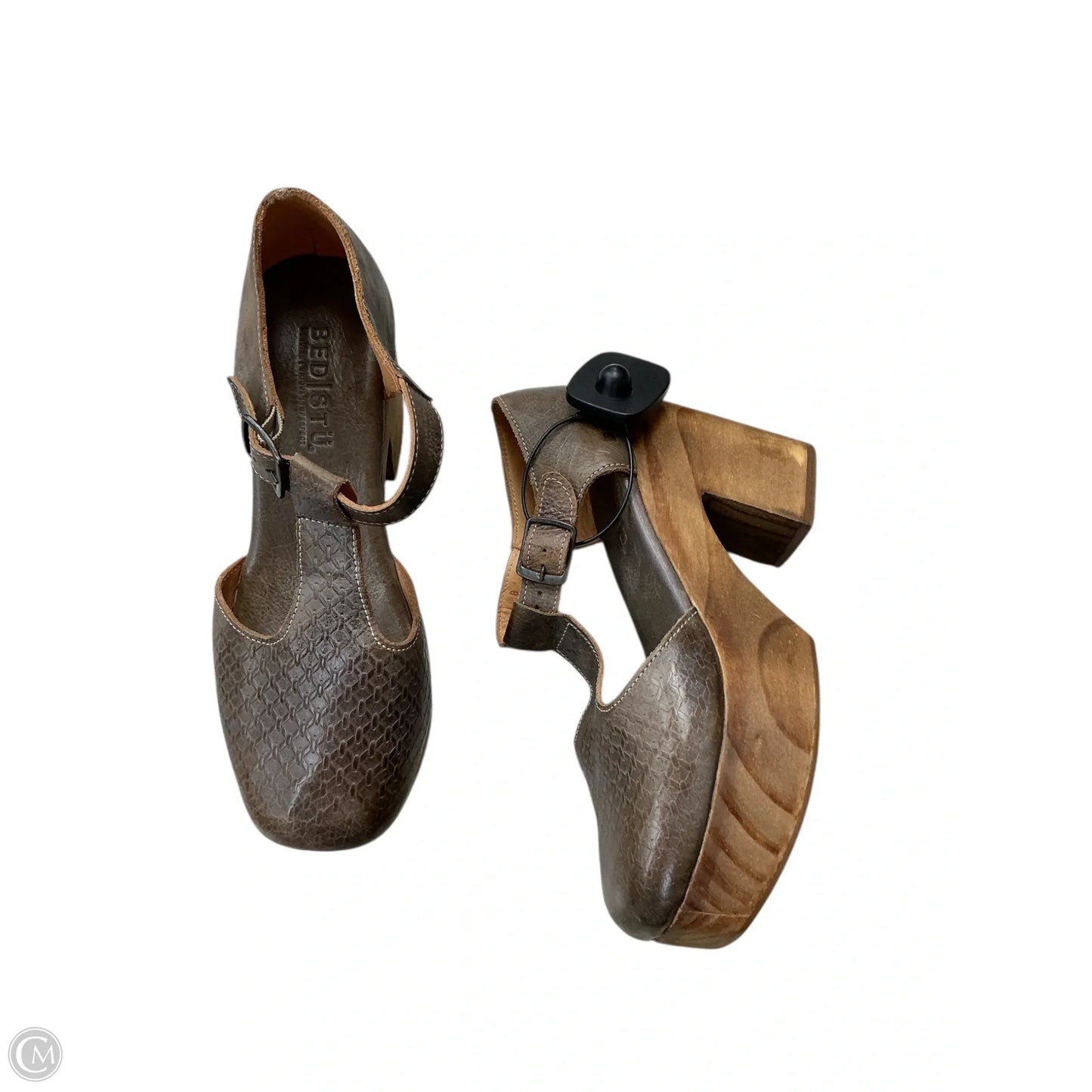 Shoes Heels Block By Bed Stu In Tan, Size: 8