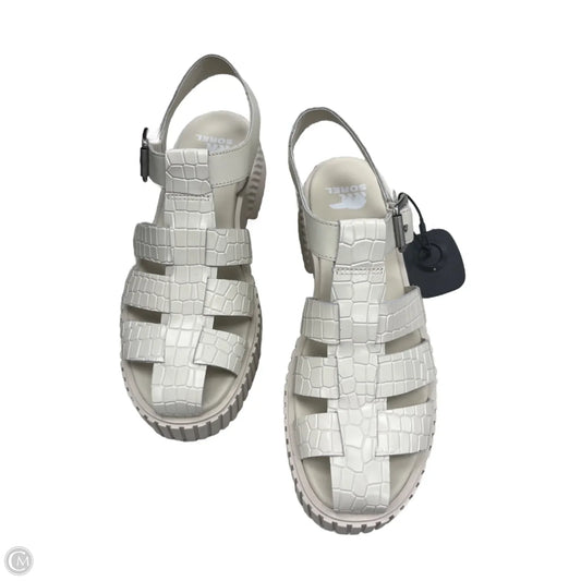 Sandals Flats By Sorel In White, Size: 8